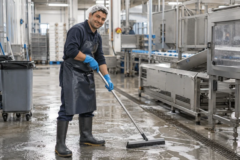 AI-ілюстрація: Production Facility Cleaner (PAGO)